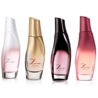 desodorante colônia feminino Luna, Luna Absoluta, Luna Confiante e Luna Radiante natura 75ml