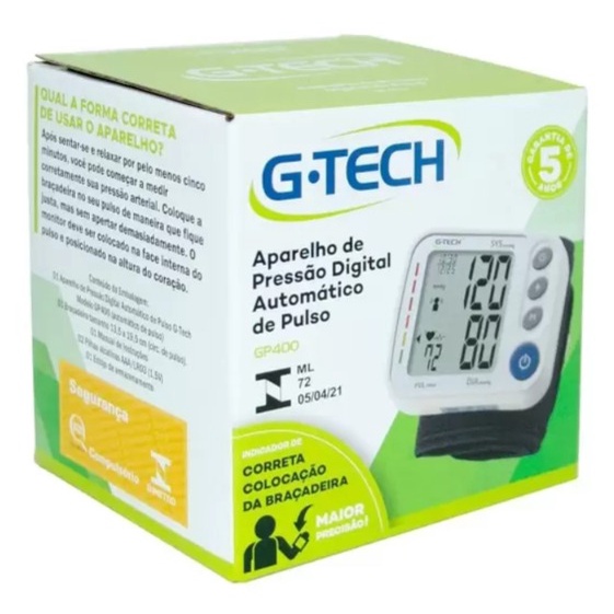 Medidor De Pressão Arterial Digital Com Display Lcd