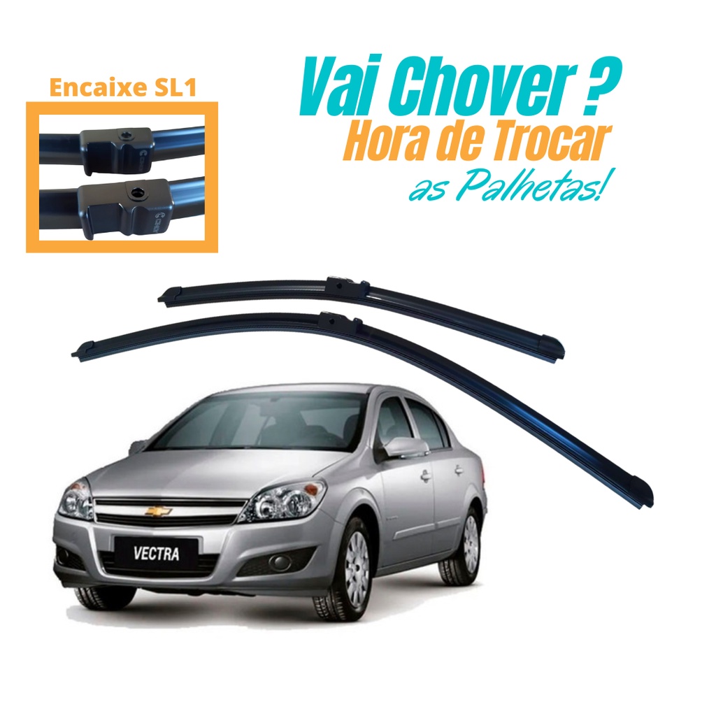Par Palheta Limpador Parabrisa Vectra 2008 2009 2010 2011 2012 em Oferta na Shopee