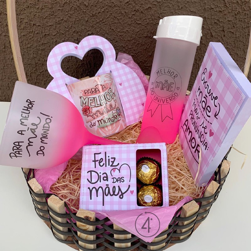 Kit de Presentes Personalizados Dia Das Mães Shopee Brasil