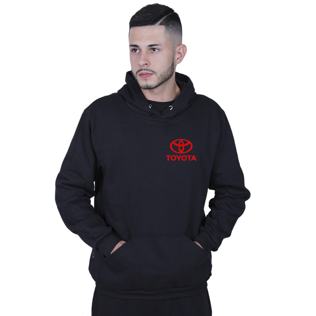 Moletom Agasalho Casaco Toyota Logo Carro Blusa