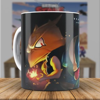 Caneca Brawl Stars Leon Corvo Spike Personalizada Com Nome Para Presente Beecost - nomes para brawl stars feminino