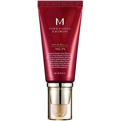 BB Cream, M Perfect Cover BB Cream, 50ml, #25 Warm Beige, Missha