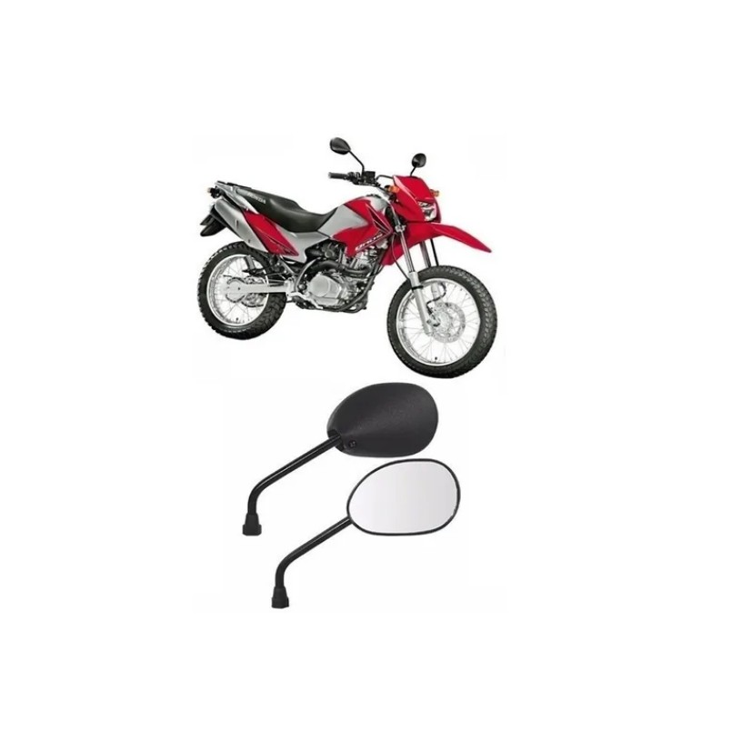 Par Espelho Retrovisor / 150 Bros No Modelo Do Original em Oferta na Shopee