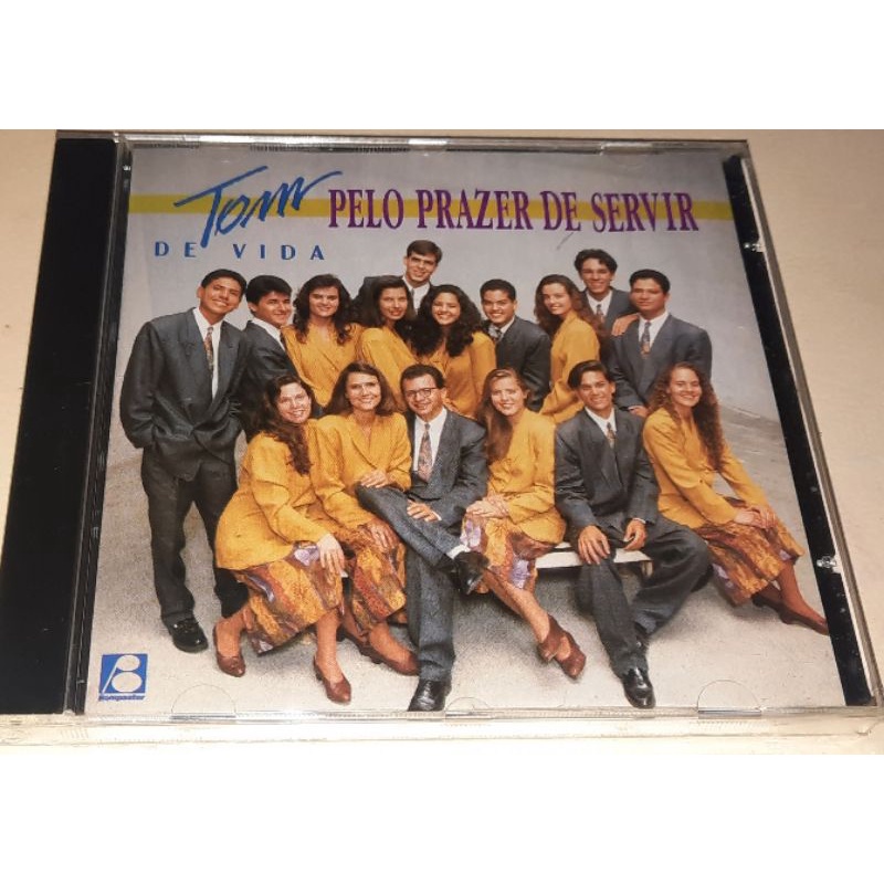 CD Tom de vida pelo prazer de servir original lacrado 8337