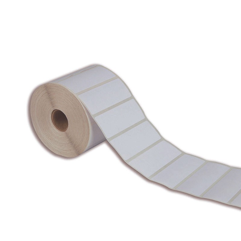 Etiqueta adesiva 85x50mm 8,5x5cm BOPP p/ congelados p/ Zebra Argox Elgin - Rolo c/ 566 (30m)