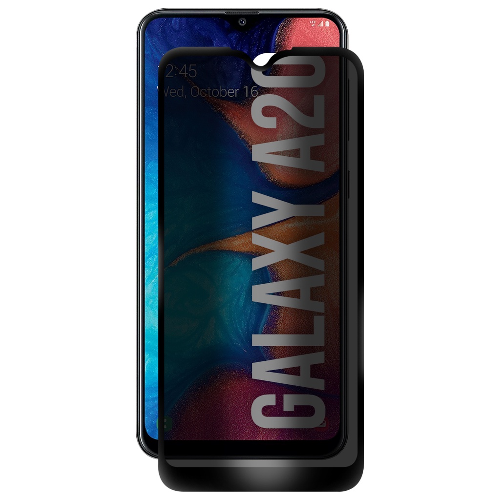 Kit 2 Película 3d Privacidade Anti Spy Compativel Galaxy A20 A205 6.4  - Luiza Cell25