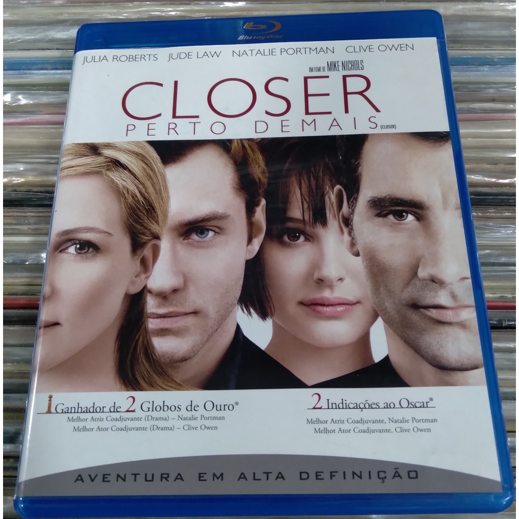 CLOSER PERTO DEMAIS BLURAY MIKE NICHOLS FILME