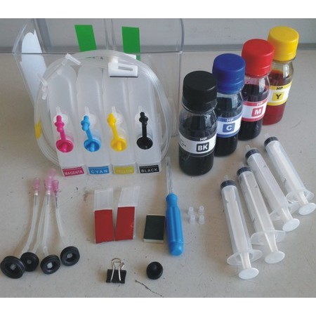 kIT BULK TANQUE IMPRESSORA 6970 COM 200 ML TINTA COMPATÍVEL