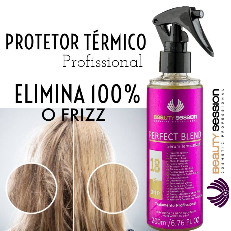 Protetor Térmico Perfect Blend 200 ml - Beauty Session Cosmetic Professional — imagem 2 de 2