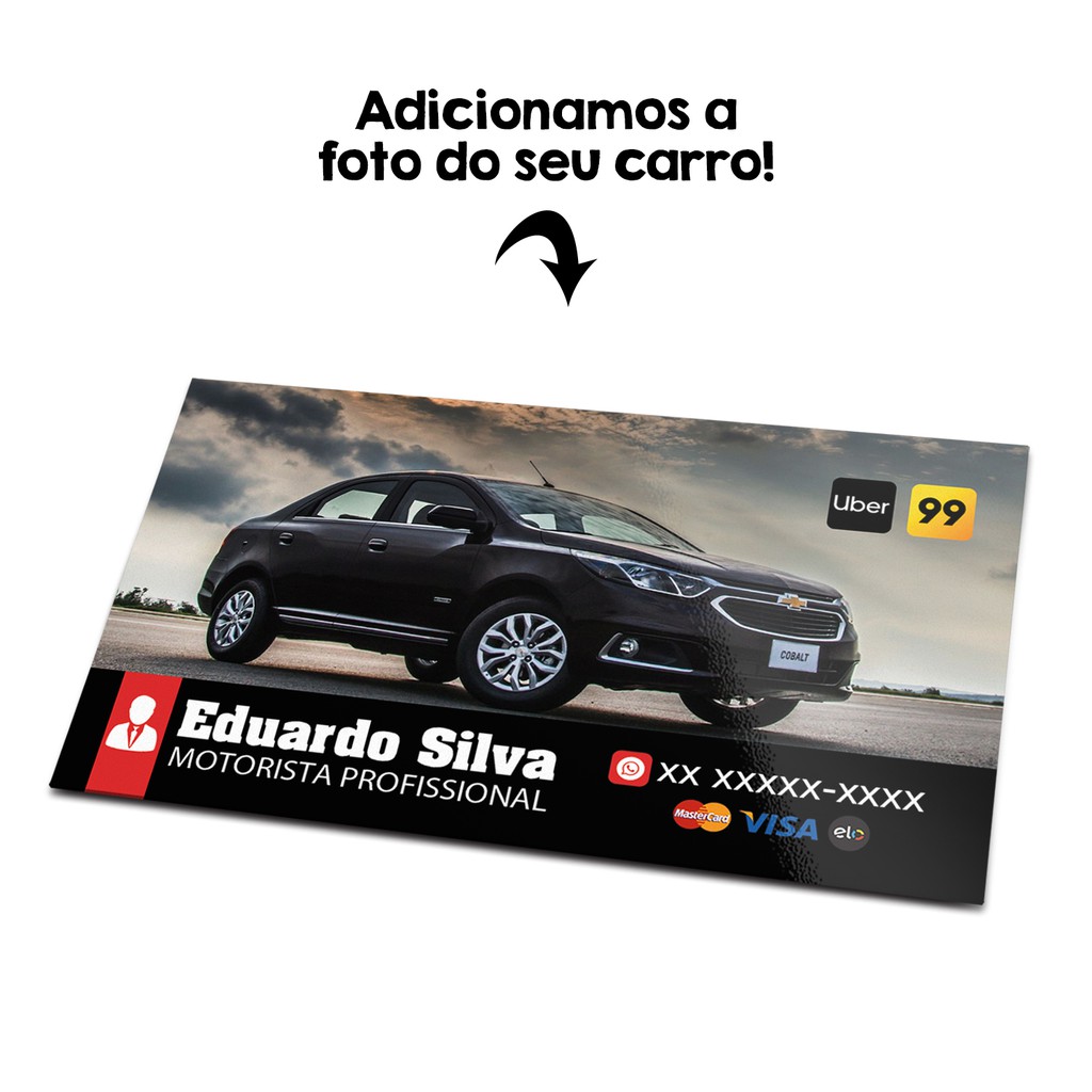 Cartão de Visita Para Motorista