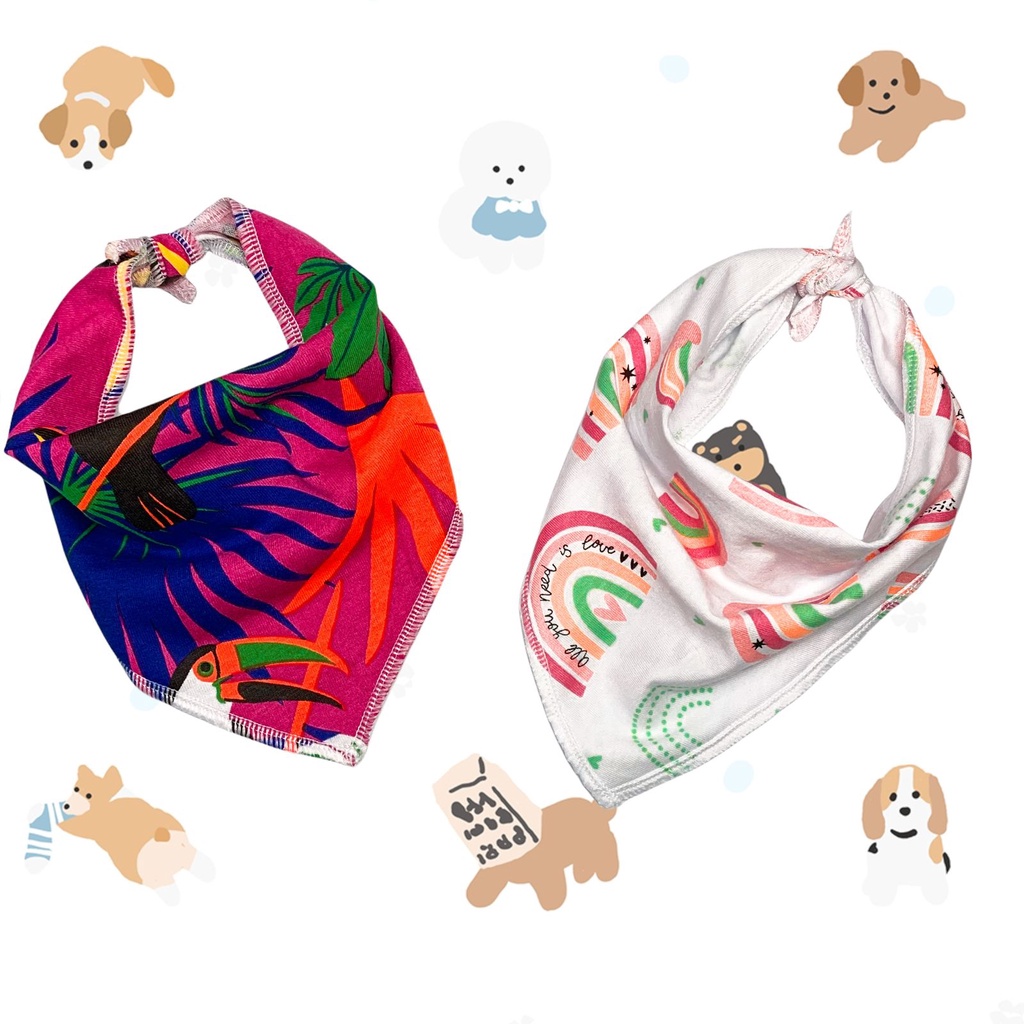 Bandana Pet shop banho e tosa Feminino Acessório Pet