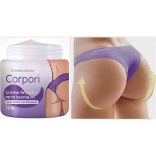 Creme Firmador Para Bumbum Com DMAE e D-Pantenol Corpori - Abelha Rainha 130g