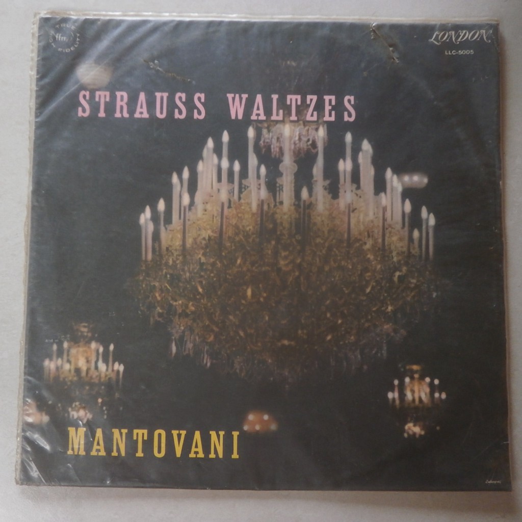 Lp mantovani 1968 strauss waltzes, disco de vinil