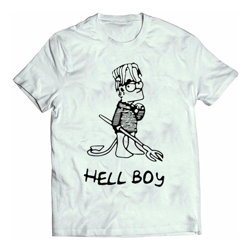 Camiseta Lil Peep Lil Emo Hellboy Unissex