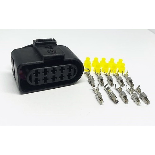 2 Plug Conector Chicote Farol Fox Polo Parati Gol G3 G4 G5