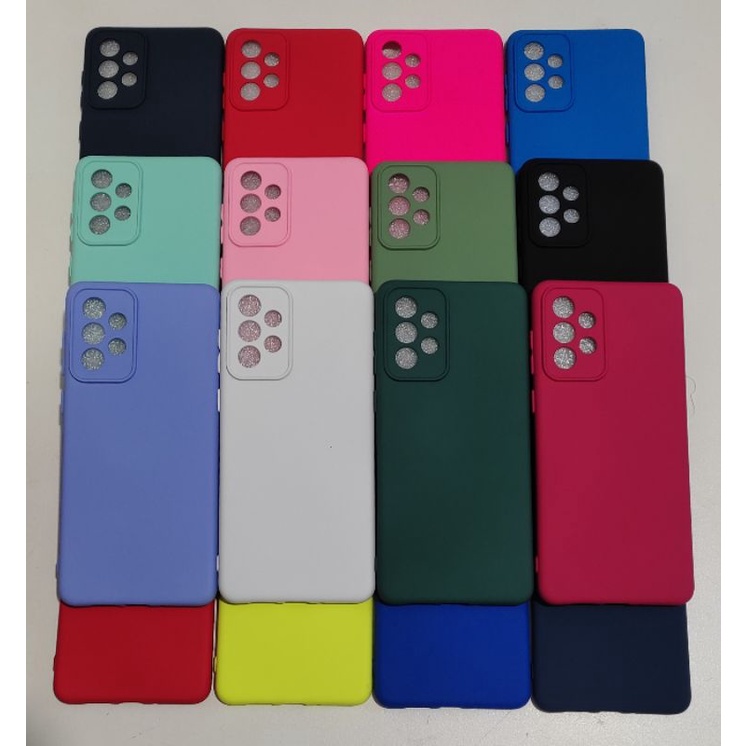 capinha de silicone Aveludada para Samsung Galaxy A73