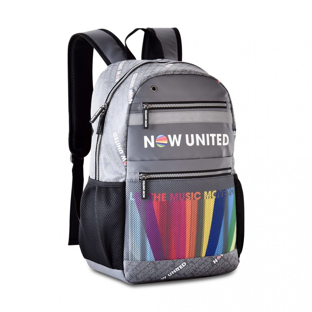 Mochila Now United Let The Music Move You Detalhes Nomes