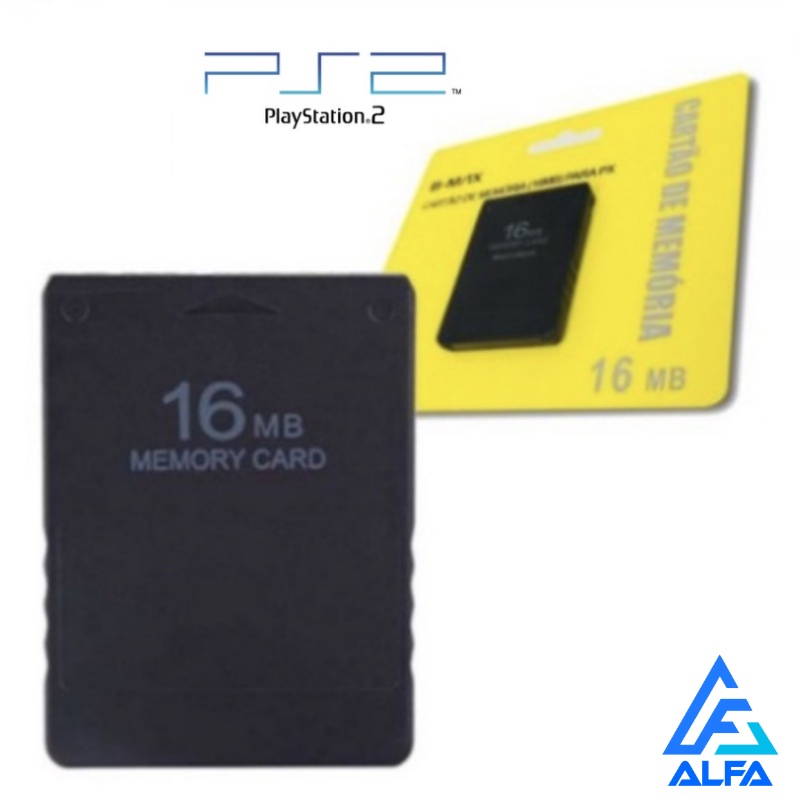 Memory Card Ps2 De 16/8 Mb Para Video Gamer Playstation 2 E Ps1