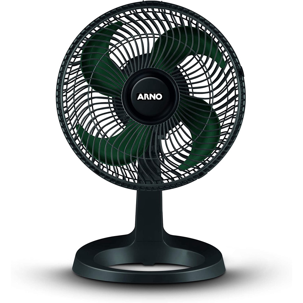 Ventilador de mesa Arno 30cm potente 4 pas turbo e silencioso vef3 ...