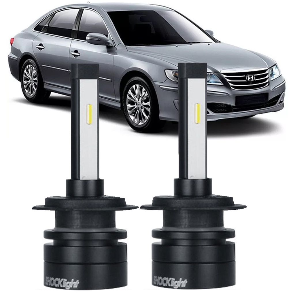Lâmpada Hyundai Azera 2007 2008 2009 2010 2011 Super LED Farol Baixo