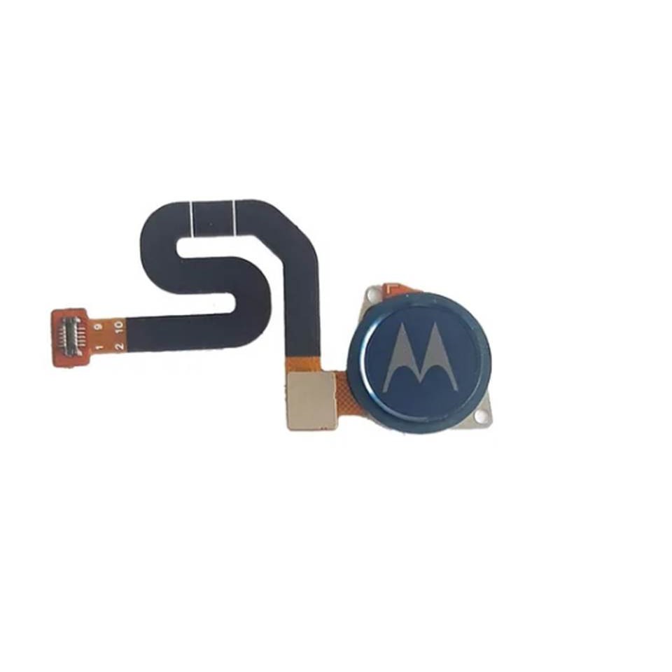 Botão Leitor De Biometria Motorola Moto G7 Play Xt1952 Azul