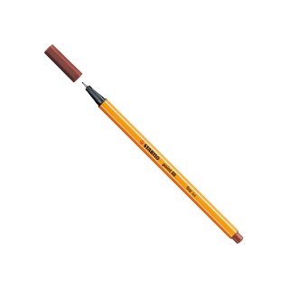 Caneta hidrográfica Fine Point 88/75- Marrom terra Stabilo