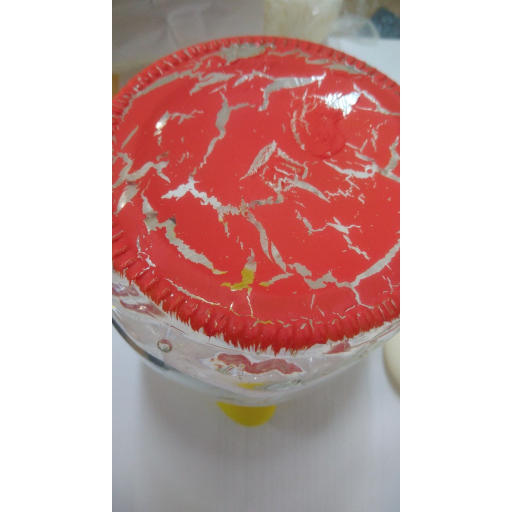 Verniz Acrilico e Craquelê 100ml Artesanto Biscuit Gesso MDF Madeira Faiança Cimento Barro
