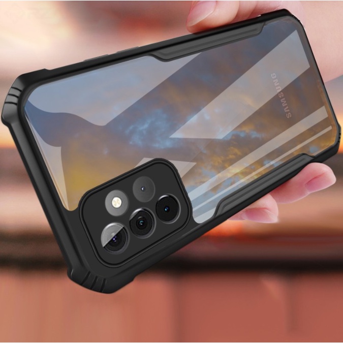 Capa Transparente Anti-Impacto Para Samsung Galaxy A73 A72 A53 A52S A52 A33 A23 A13 A12 A03 A03S A02S 4G 5G De Acrílico