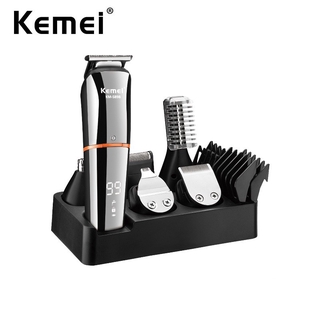 Kemei 11 Em 1 Kit Multifuncional De Aparador De Cabelo Para Orelha Do Nariz Navalha