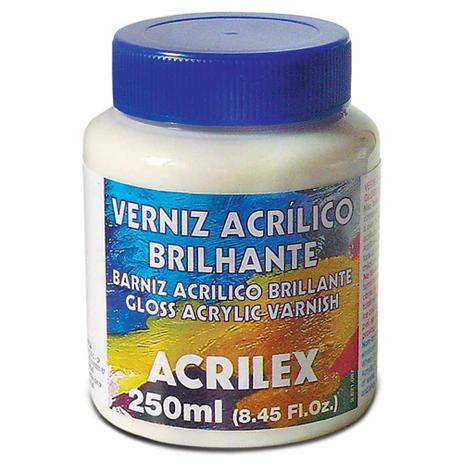 Verniz Acrílico Brilhante Incolor p/ Madeira 250ml Acrilex em Oferta na Shopee