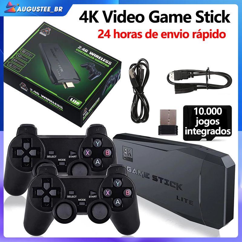 Jogo De Vídeo Vara 4k Clássico Retro Vip Rádio Jogar U8 Console Com O Sistema Novo Sobre 2500/10000 Casa Controladores De Caixa