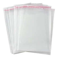 Saco Adesivado Transparente 30x40 Com/ 50 Unidades Plastico