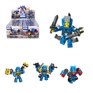 Blocos De Montar Play Box Brinquedo Robô Autobot Blue Infantil Crianças - Wellkids em Oferta na Shopee