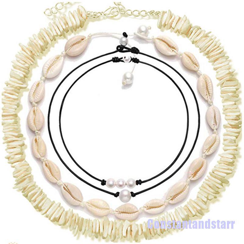 Ocean Fashion Pearl shell necklace 