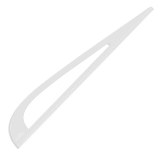 Régua Acrílico Esquadro Modelagem Confecção 0510 70x11cm em Oferta na Shopee