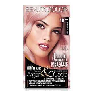 Kit Coloração Rose Sky Metallic 10.026 - Beauty Color