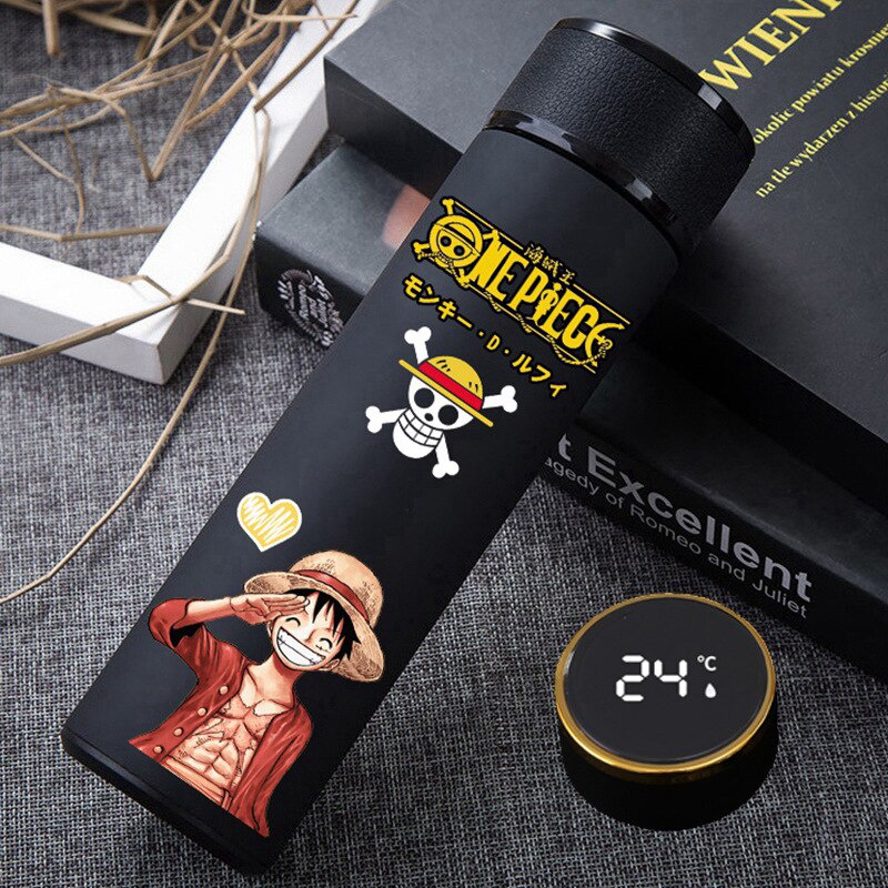 copo T Rmico Necessarie500ml Anime One Piece Garrafa Térmica Inteligente 316 Aço Inoxidável A Vácuo Canecas Presente Isolamento De Água De Chá De Viagem vRDW