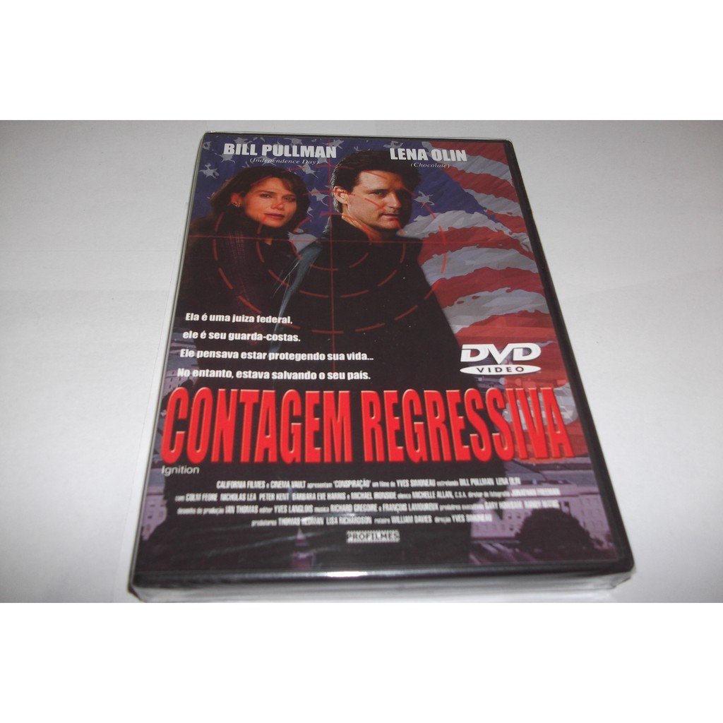 Dvd - Contagem Regressiva - 2002 - Bill Pullman - Lena Olin - Dublado - Lacrado
