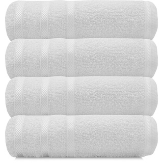 Kit 4 Toalhas de Banho 100% Algodão Salão Manicure 68x113cm Marcotex