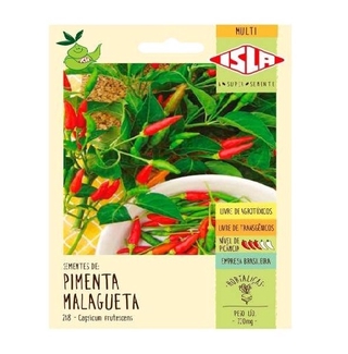 Sementes Pimenta Malagueta 65.000 SHU Isla