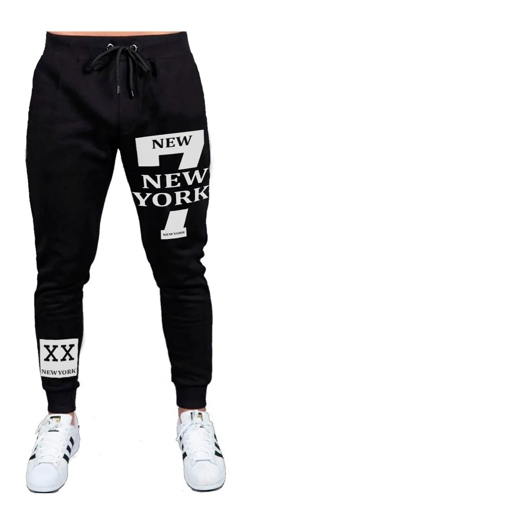 Calça Moletom 7 New York Super Confortável Lançamento