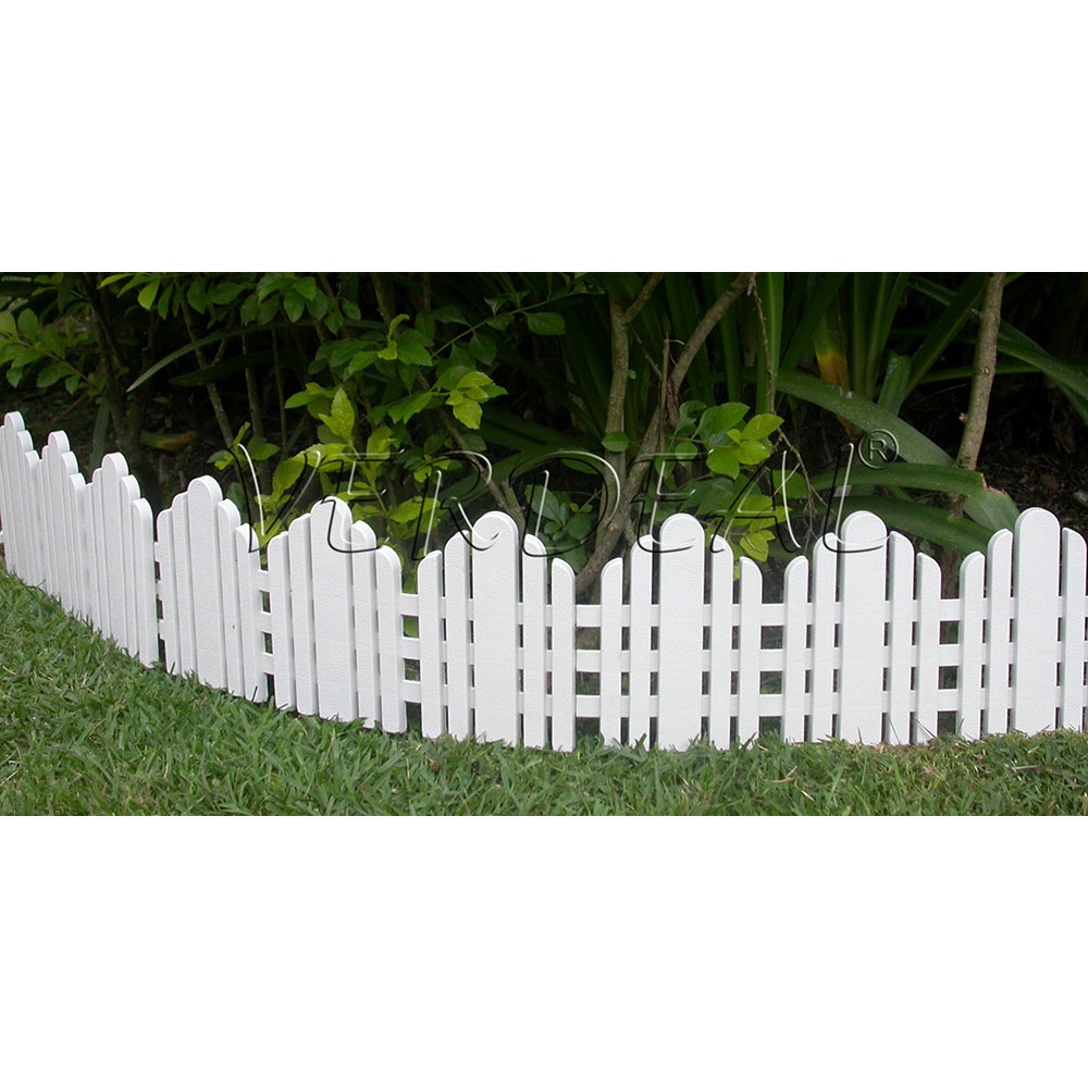 Kit 5 Cercas Para Jardim Decorativa - 5 metros - Tipo Orla