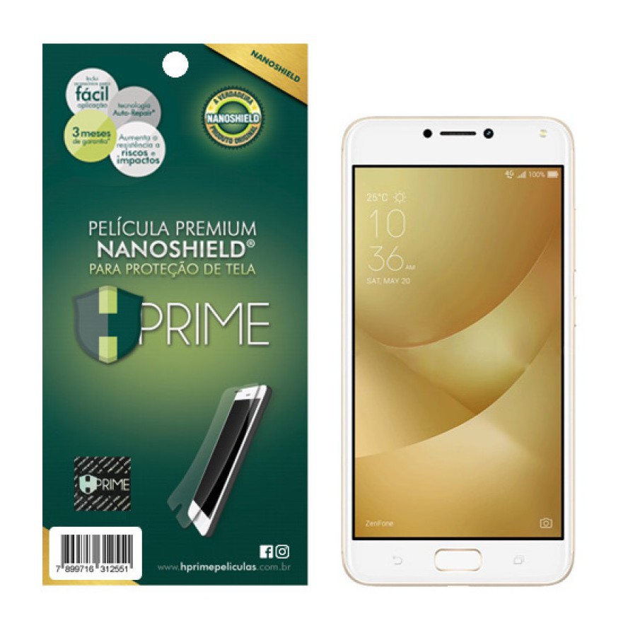 Película Hprime Nanoshield Asus Zenfone 4 Max Zc554kl