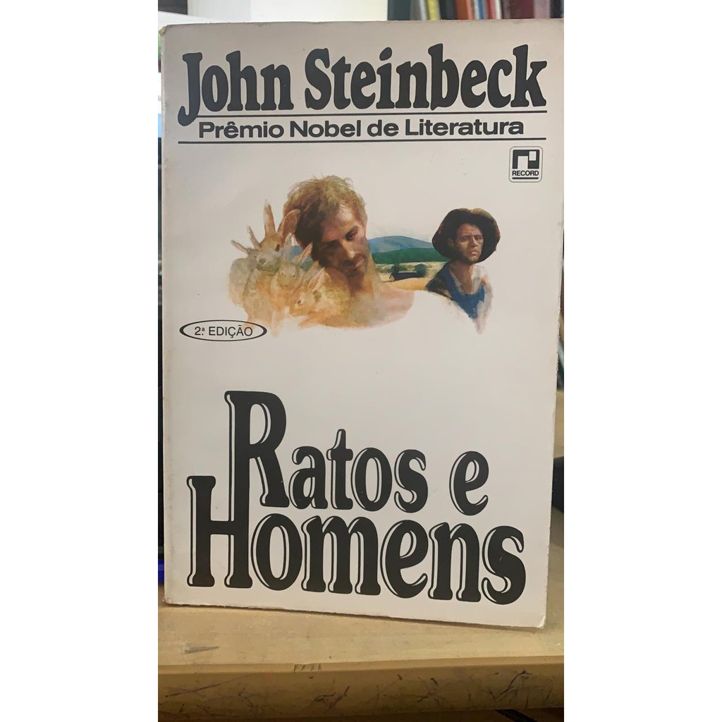Livro - Ratos e Homens/ John Steinbeck | Shopee Brasil