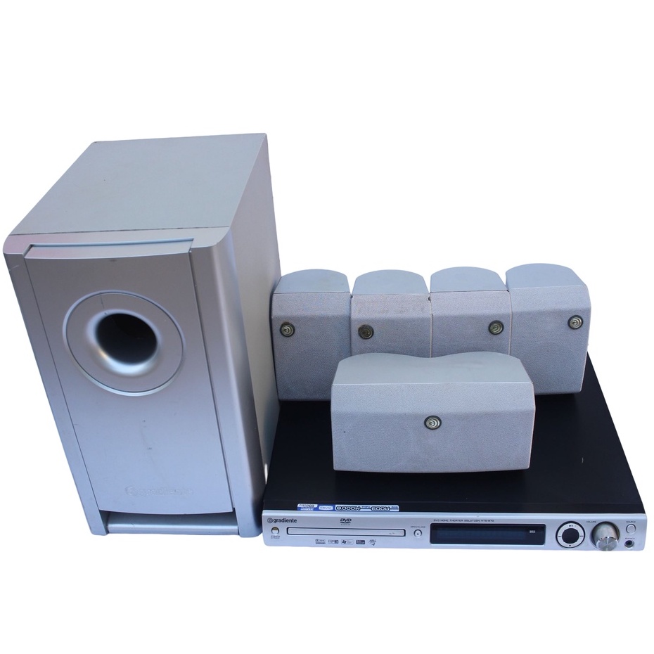 Aparelho Dvd Home Theater Gradiente Solution Hts-870