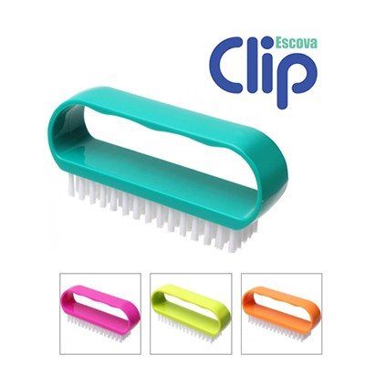 Escovinha de Unha - Super Práticas para Manicure e Pedicuro. Limpeza de Unhas. Limpamania Clip.