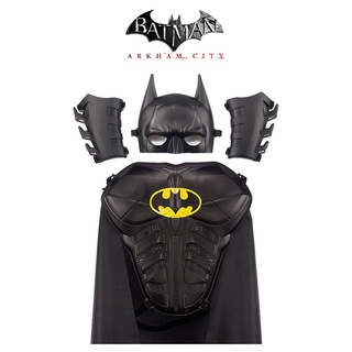 Máscara De Armadura Manto Infantil Para Meninos/Batman/Fantasia De Halloween