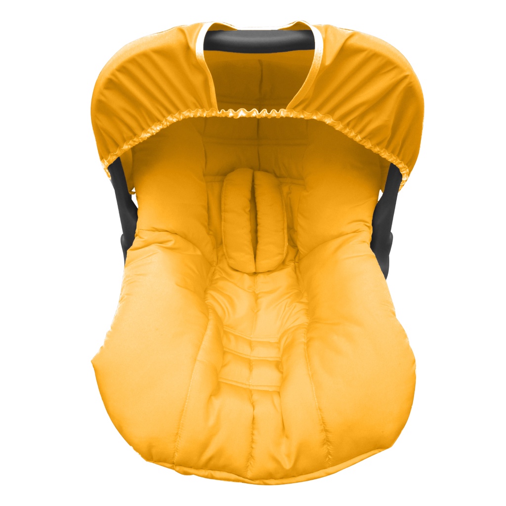 Capa Bebê Conforto Lisa Protetor De Cinto E Capota Cosco