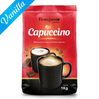 Capuccino sabor Vanilla - pacote de 1kg.